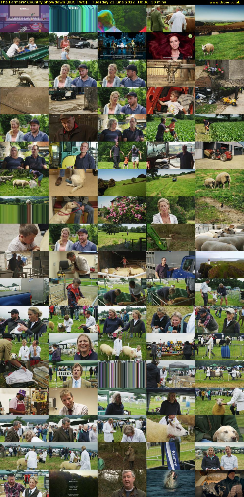 The Farmers' Country Showdown (BBC TWO) Tuesday 21 June 2022 18:30 - 19:00