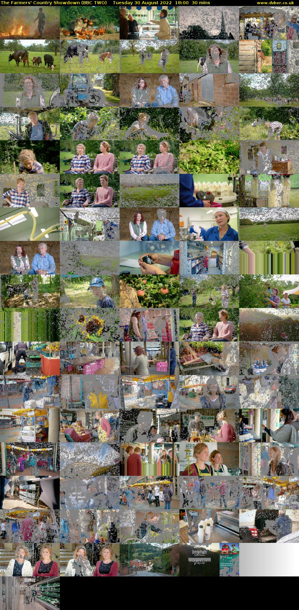 The Farmers' Country Showdown (BBC TWO) Tuesday 30 August 2022 18:00 - 18:30