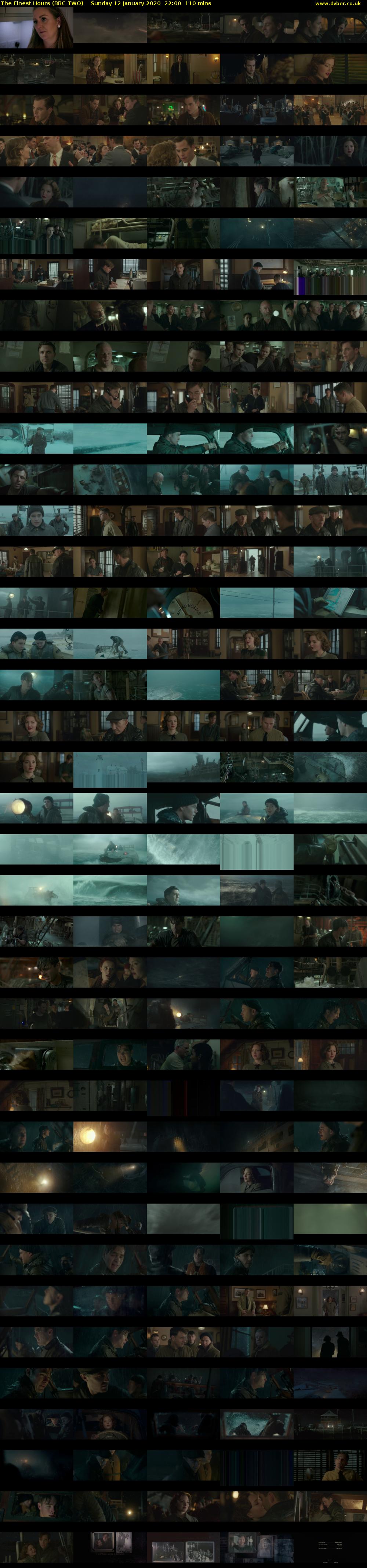 The Finest Hours (BBC TWO) Sunday 12 January 2020 22:00 - 23:50