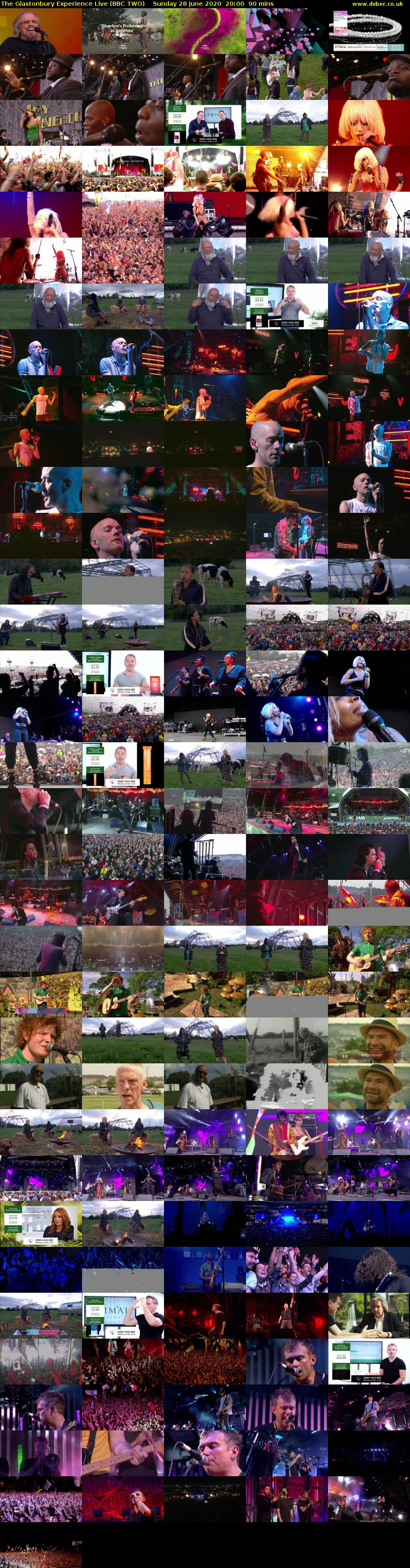 The Glastonbury Experience Live (BBC TWO) Sunday 28 June 2020 20:00 - 21:30