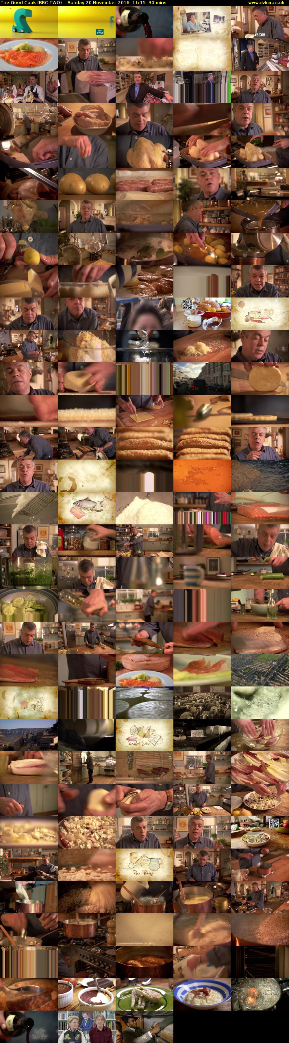 The Good Cook (BBC TWO) Sunday 20 November 2016 11:15 - 11:45