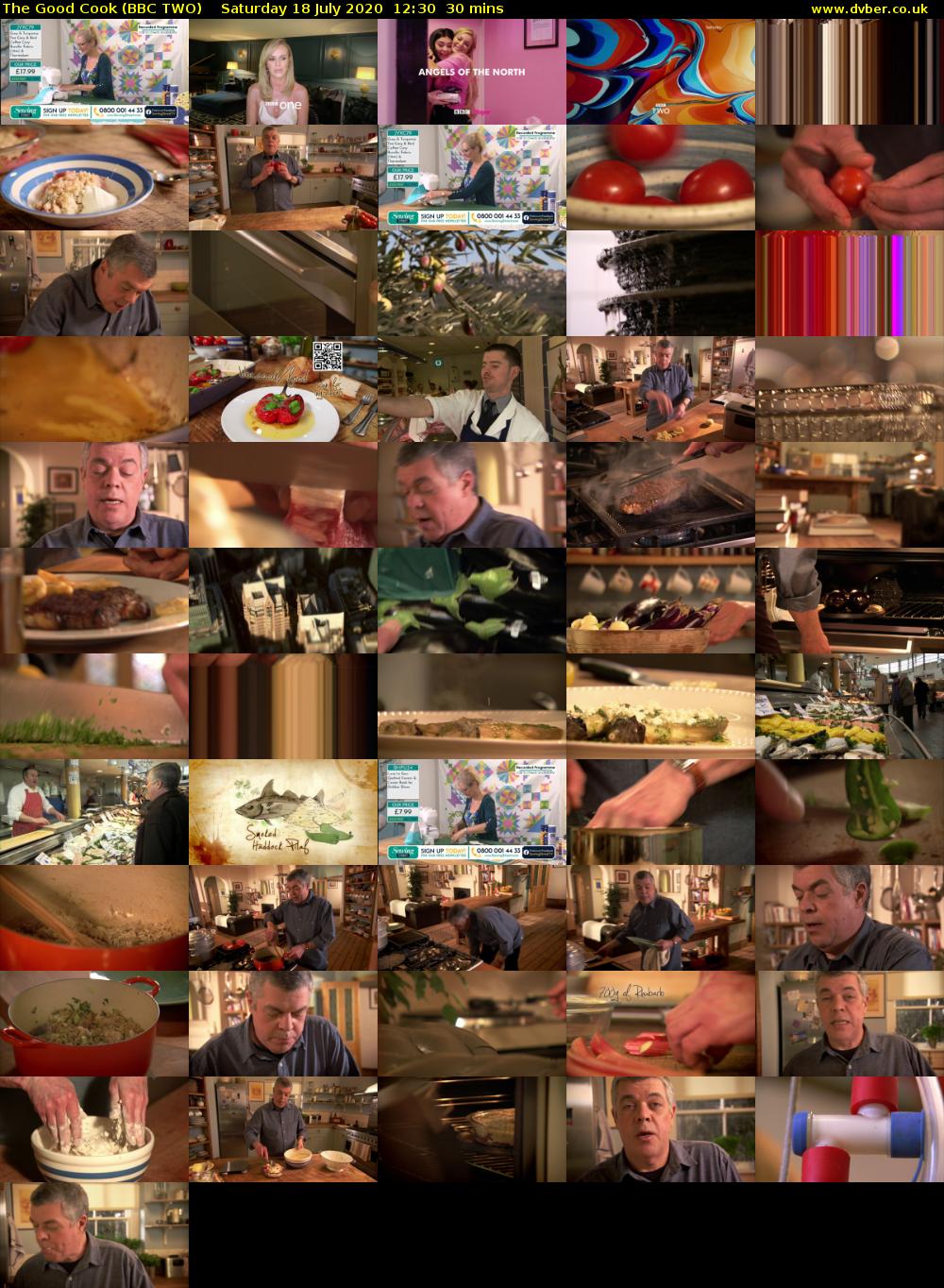 The Good Cook (BBC TWO) Saturday 18 July 2020 12:30 - 13:00