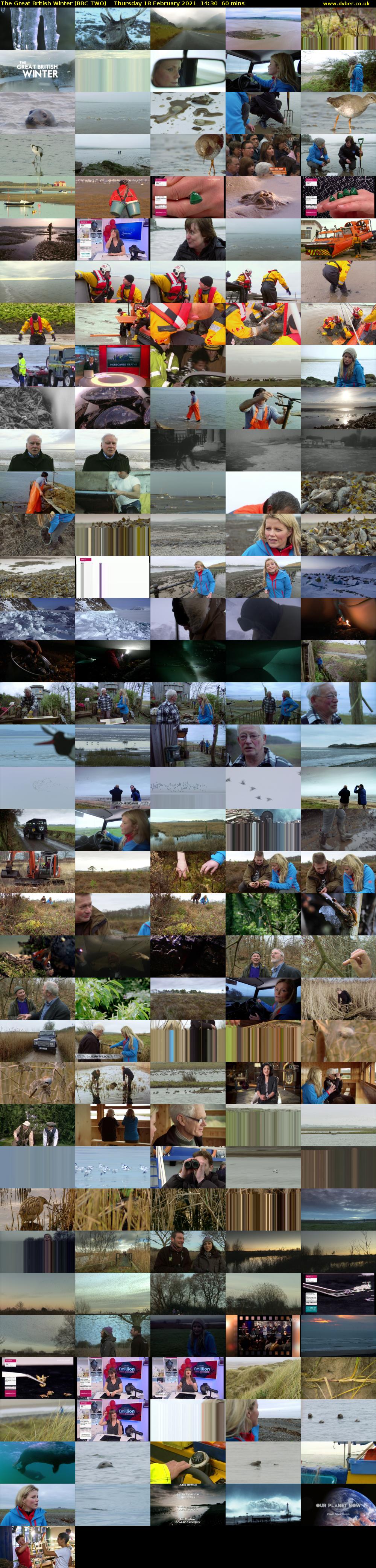 The Great British Winter (BBC TWO) Thursday 18 February 2021 14:30 - 15:30