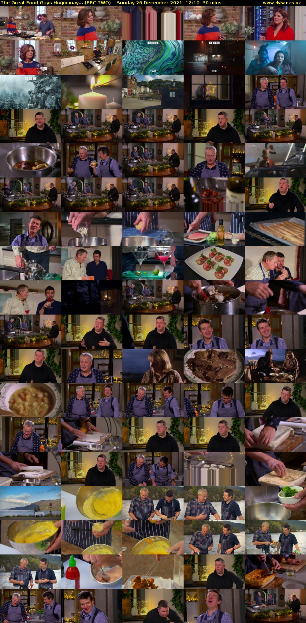 The Great Food Guys Hogmanay... (BBC TWO) Sunday 26 December 2021 12:10 - 12:40