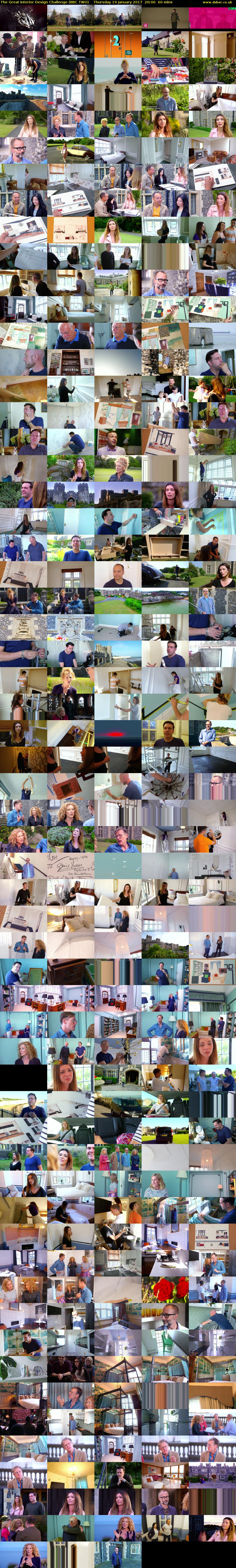 The Great Interior Design Challenge (BBC TWO) Thursday 19 January 2017 20:00 - 21:00