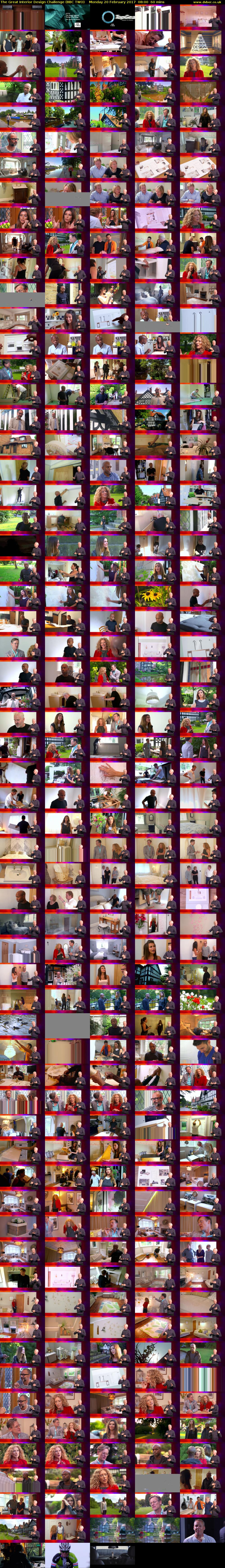 The Great Interior Design Challenge (BBC TWO) Monday 20 February 2017 08:00 - 09:00