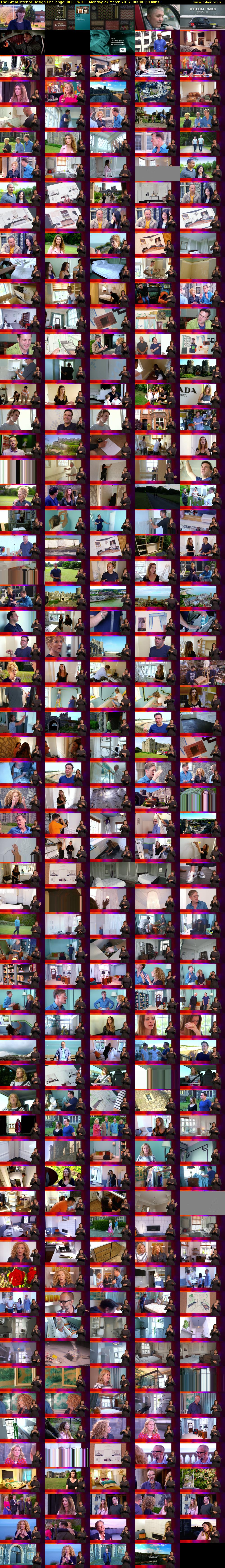 The Great Interior Design Challenge (BBC TWO) Monday 27 March 2017 08:00 - 09:00