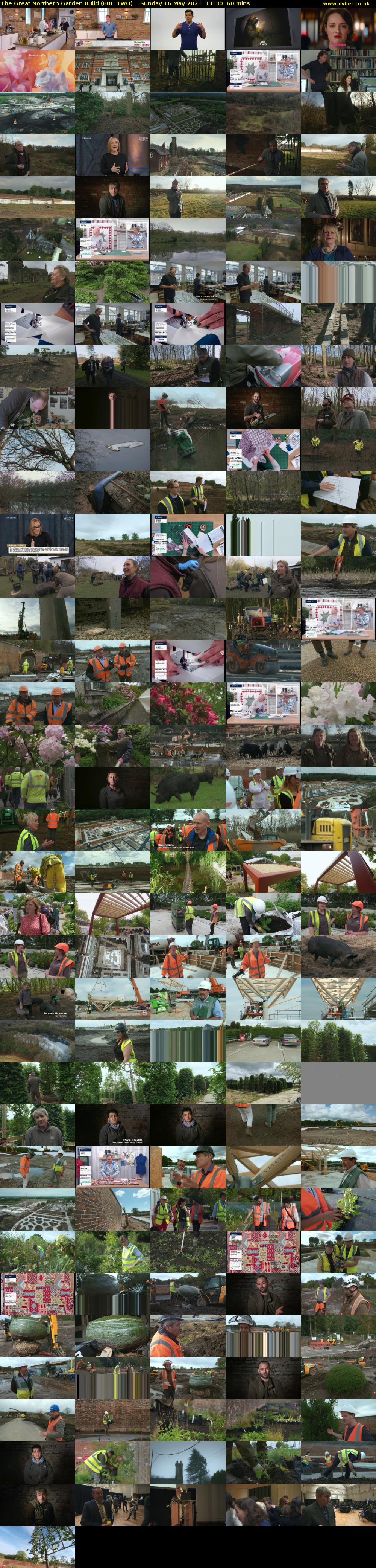 The Great Northern Garden Build (BBC TWO) Sunday 16 May 2021 11:30 - 12:30