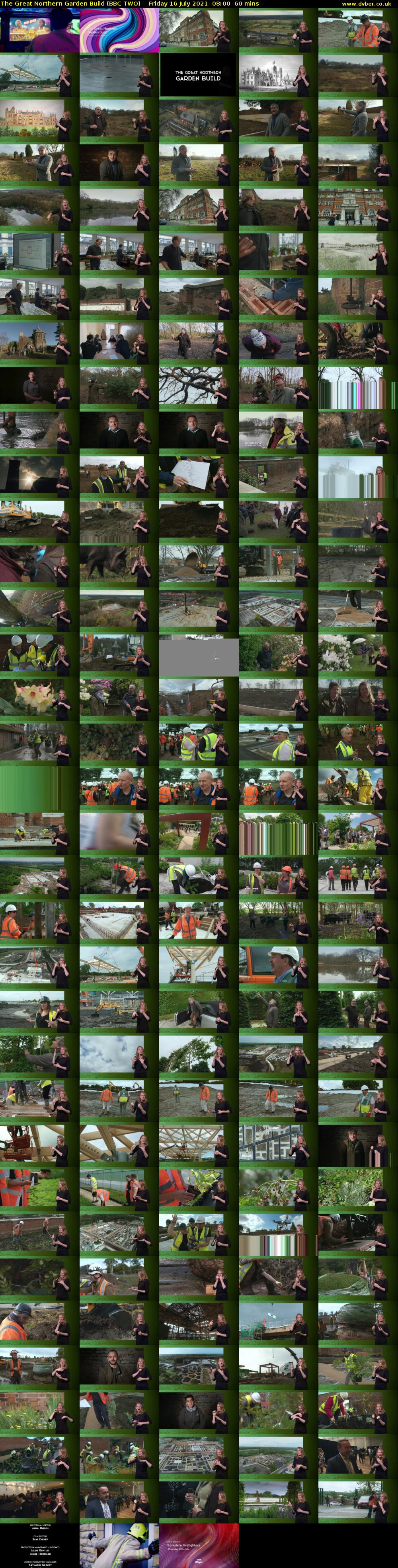 The Great Northern Garden Build (BBC TWO) Friday 16 July 2021 08:00 - 09:00