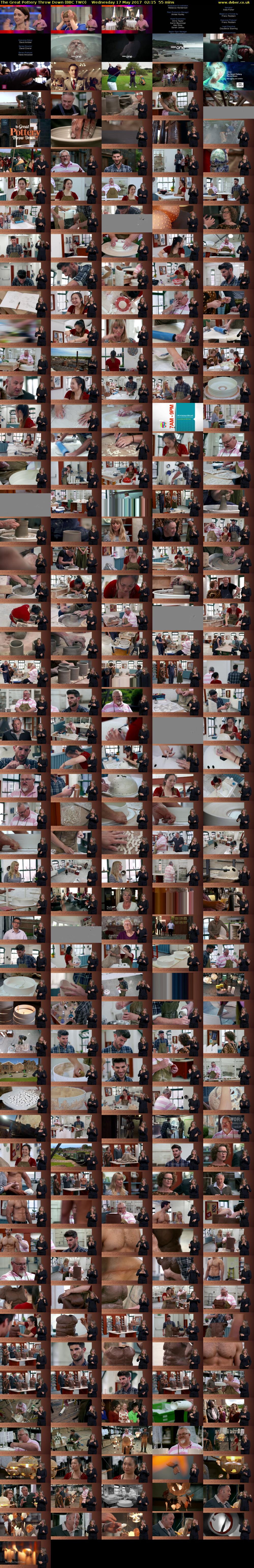 The Great Pottery Throw Down (BBC TWO) Wednesday 17 May 2017 02:15 - 03:10