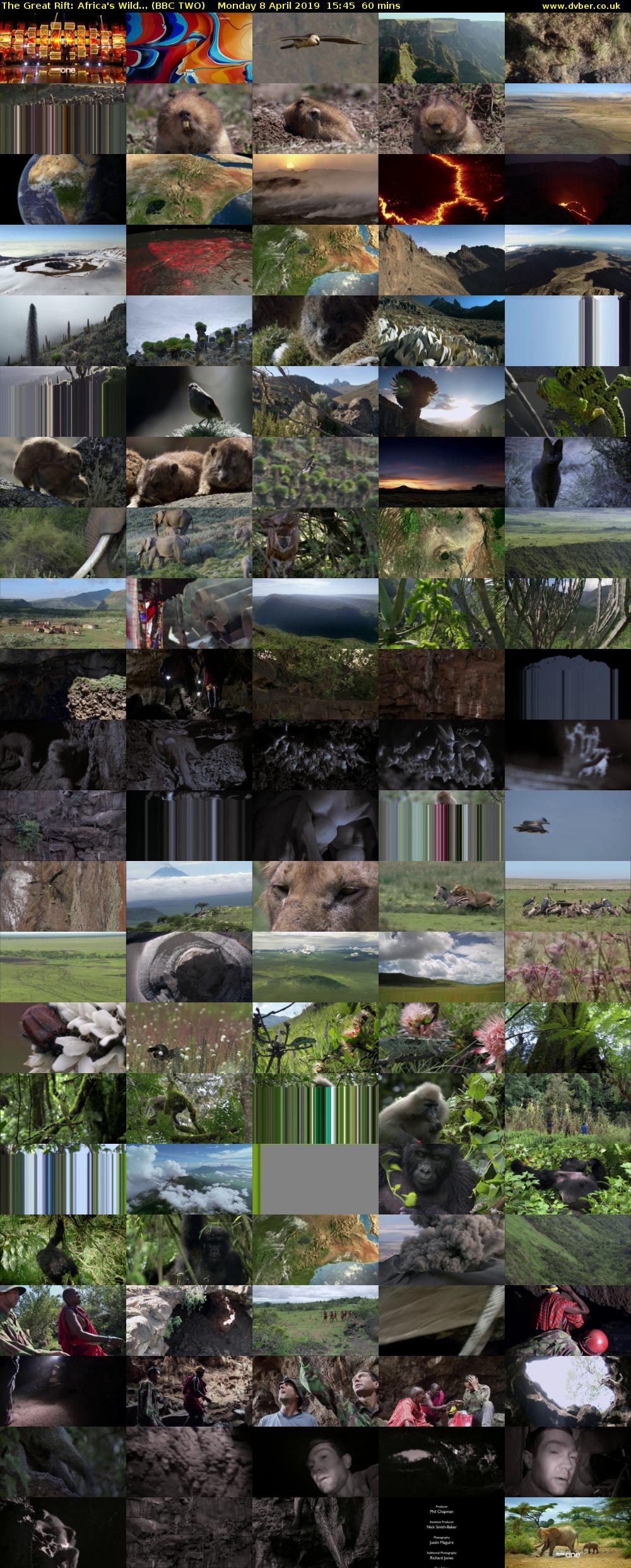 The Great Rift: Africa's Wild... (BBC TWO) Monday 8 April 2019 15:45 - 16:45