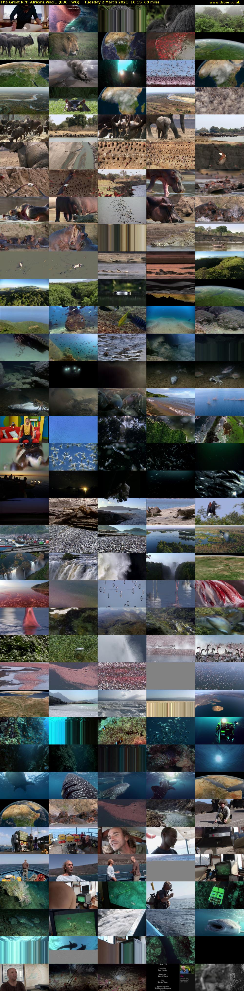 The Great Rift: Africa's Wild... (BBC TWO) Tuesday 2 March 2021 16:15 - 17:15