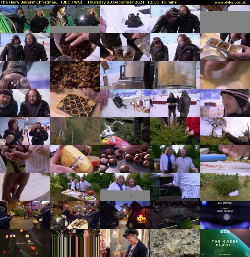 The Hairy Bakers' Christmas... (BBC TWO) Thursday 23 December 2021 12:15 - 12:30