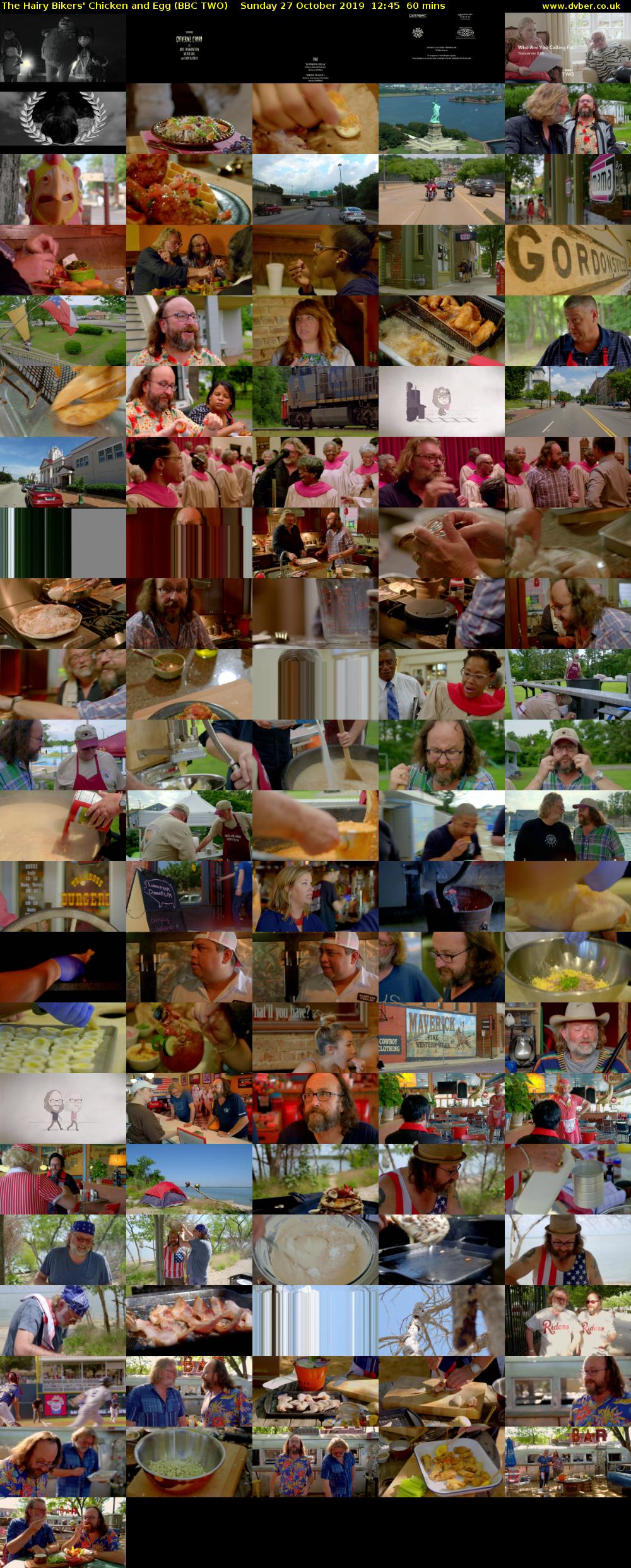 The Hairy Bikers' Chicken and Egg (BBC TWO) Sunday 27 October 2019 12:45 - 13:45