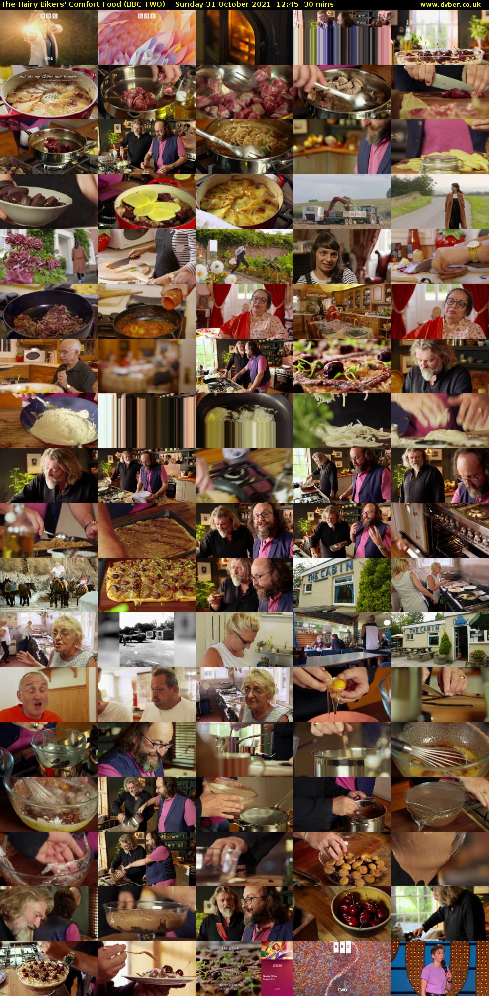 The Hairy Bikers' Comfort Food (BBC TWO) Sunday 31 October 2021 12:45 - 13:15