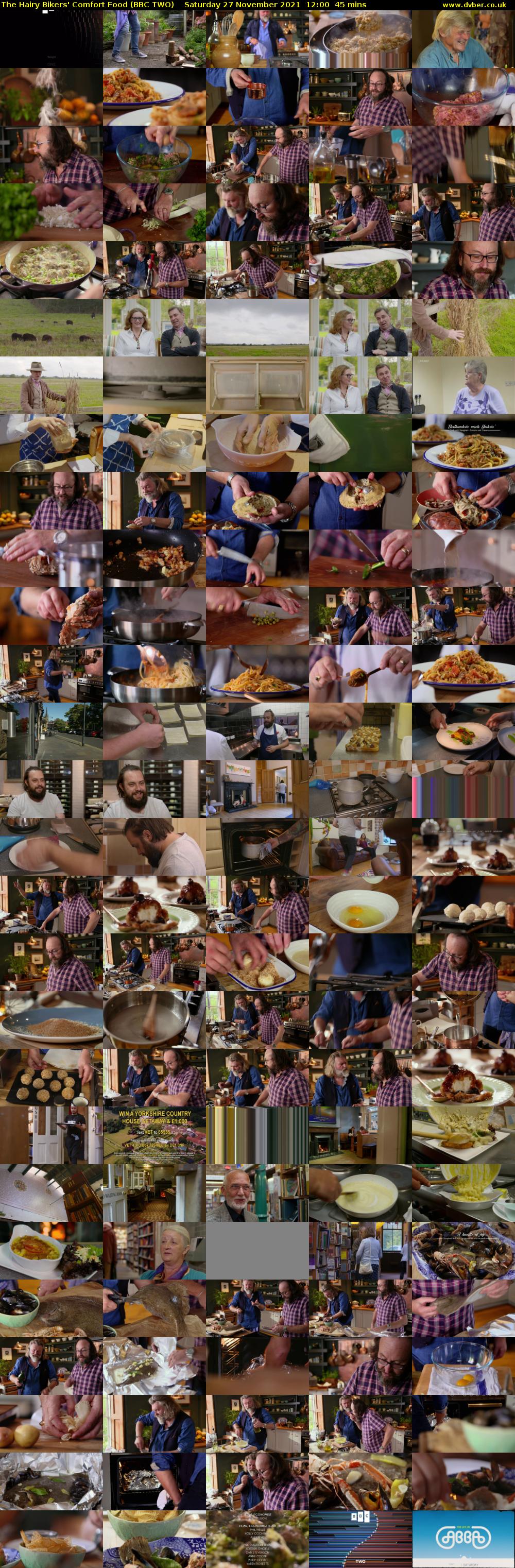 The Hairy Bikers' Comfort Food (BBC TWO) Saturday 27 November 2021 12:00 - 12:45