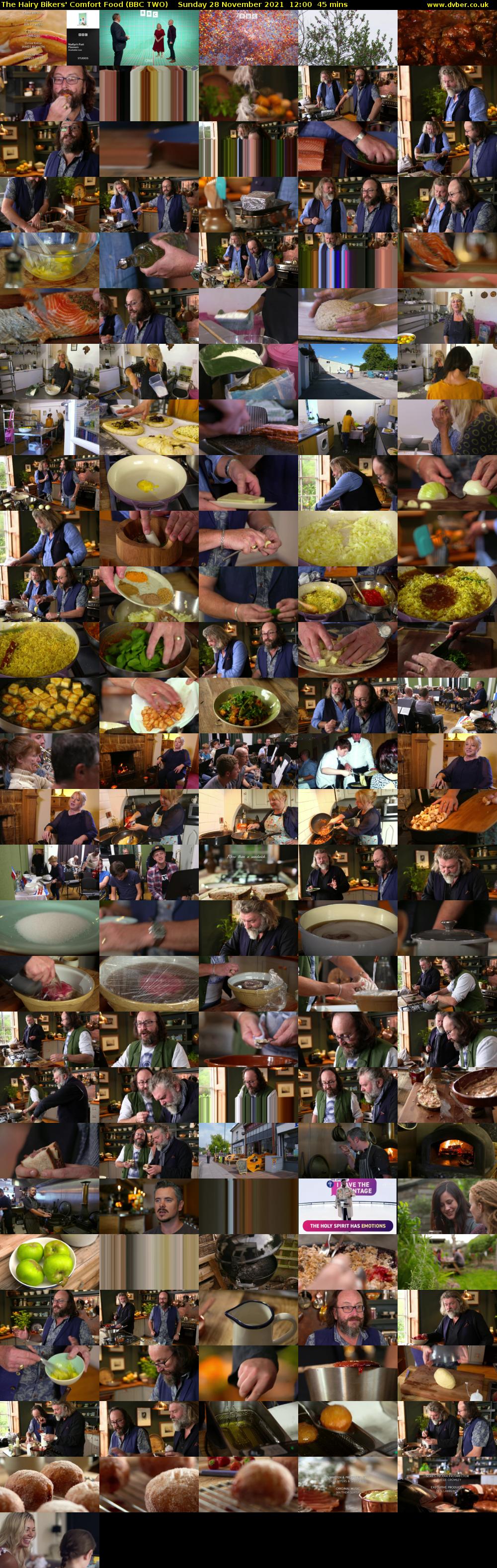 The Hairy Bikers' Comfort Food (BBC TWO) Sunday 28 November 2021 12:00 - 12:45