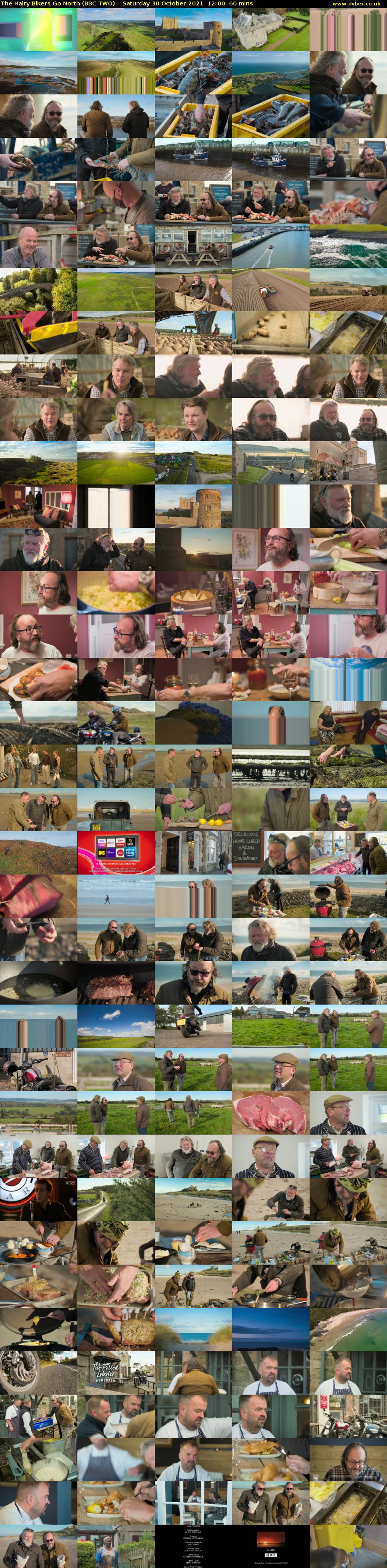 The Hairy Bikers Go North (BBC TWO) Saturday 30 October 2021 12:00 - 13:00