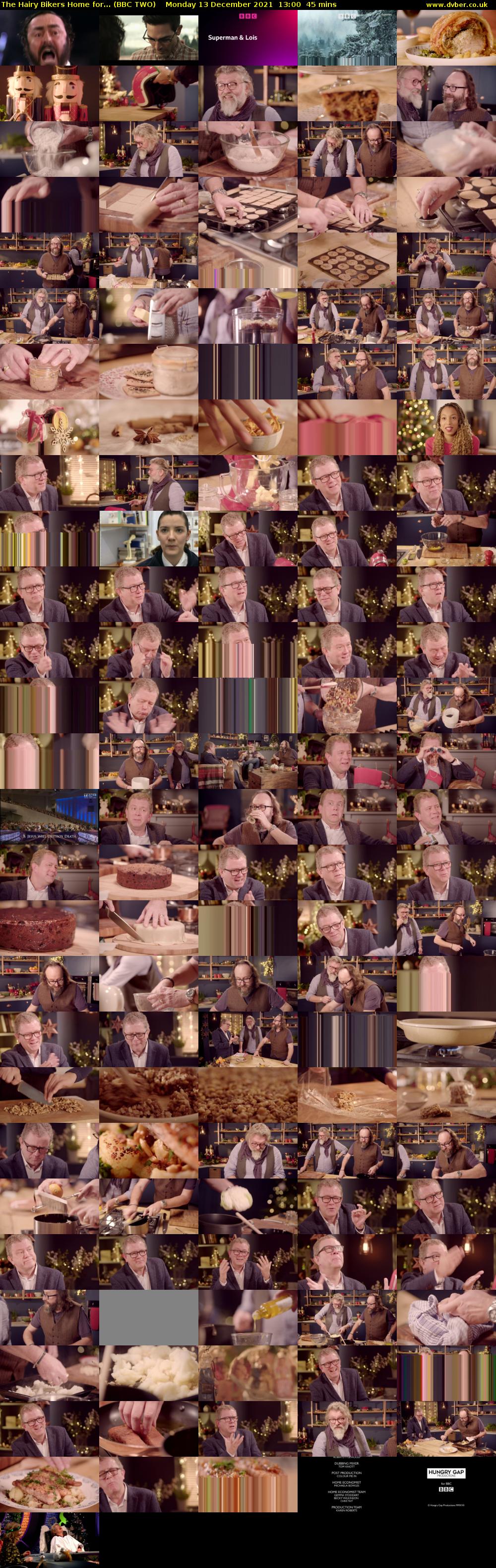 The Hairy Bikers Home for... (BBC TWO) Monday 13 December 2021 13:00 - 13:45