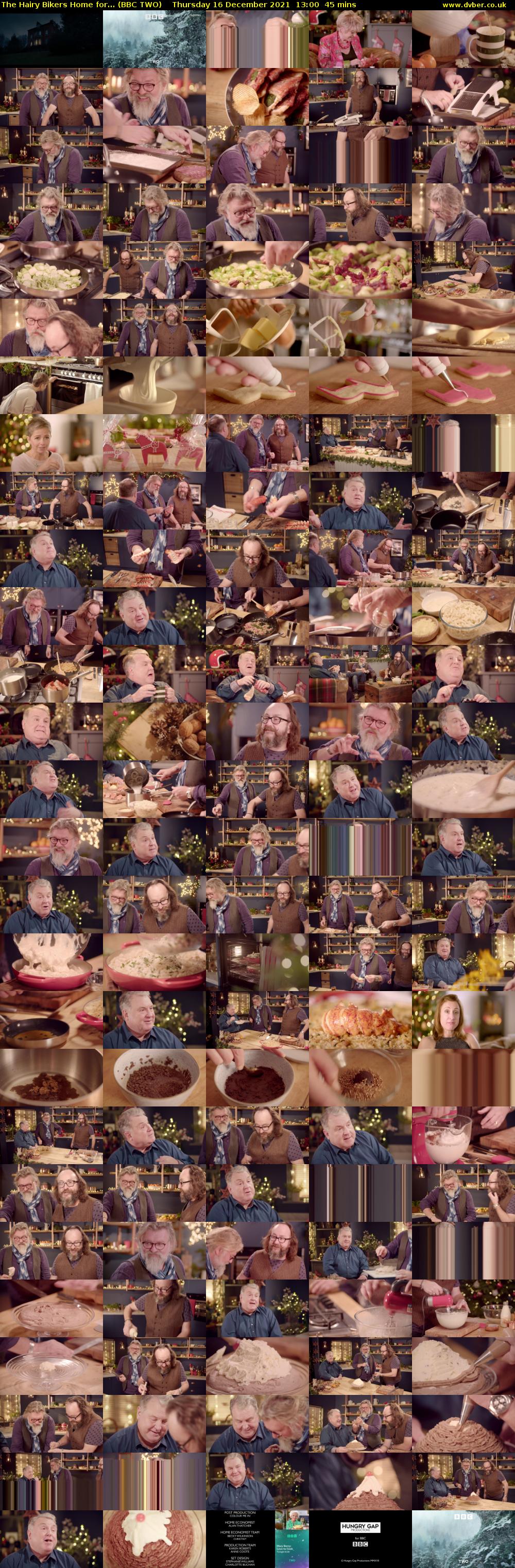 The Hairy Bikers Home for... (BBC TWO) Thursday 16 December 2021 13:00 - 13:45
