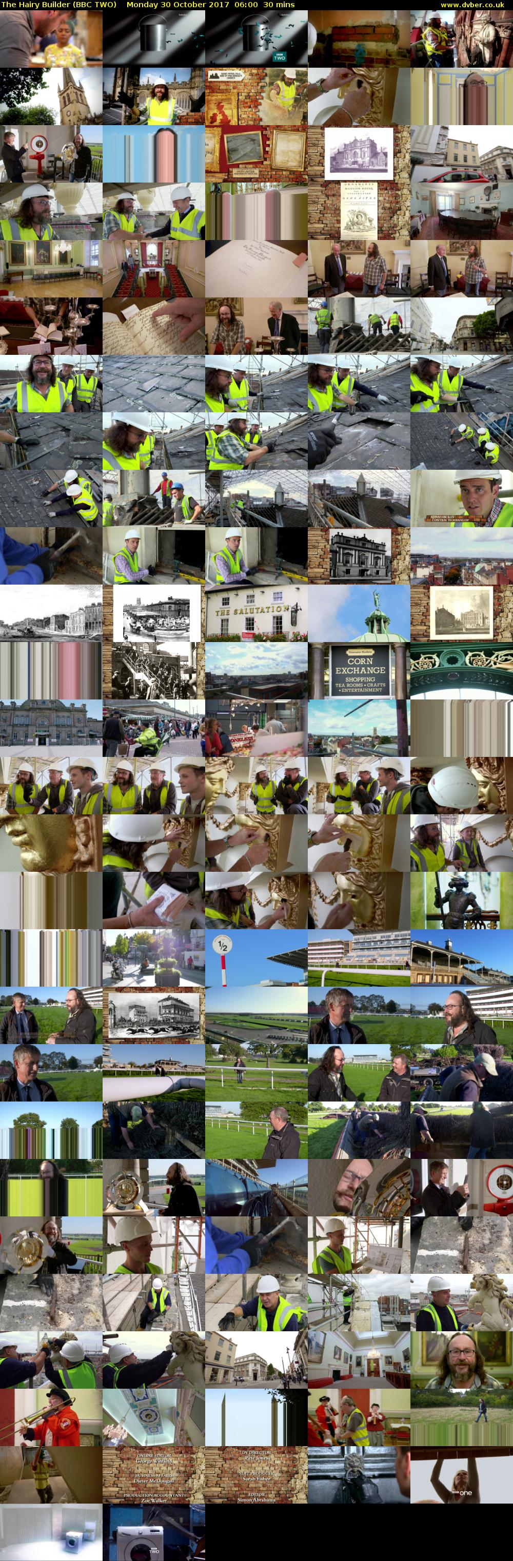 The Hairy Builder (BBC TWO) Monday 30 October 2017 06:00 - 06:30