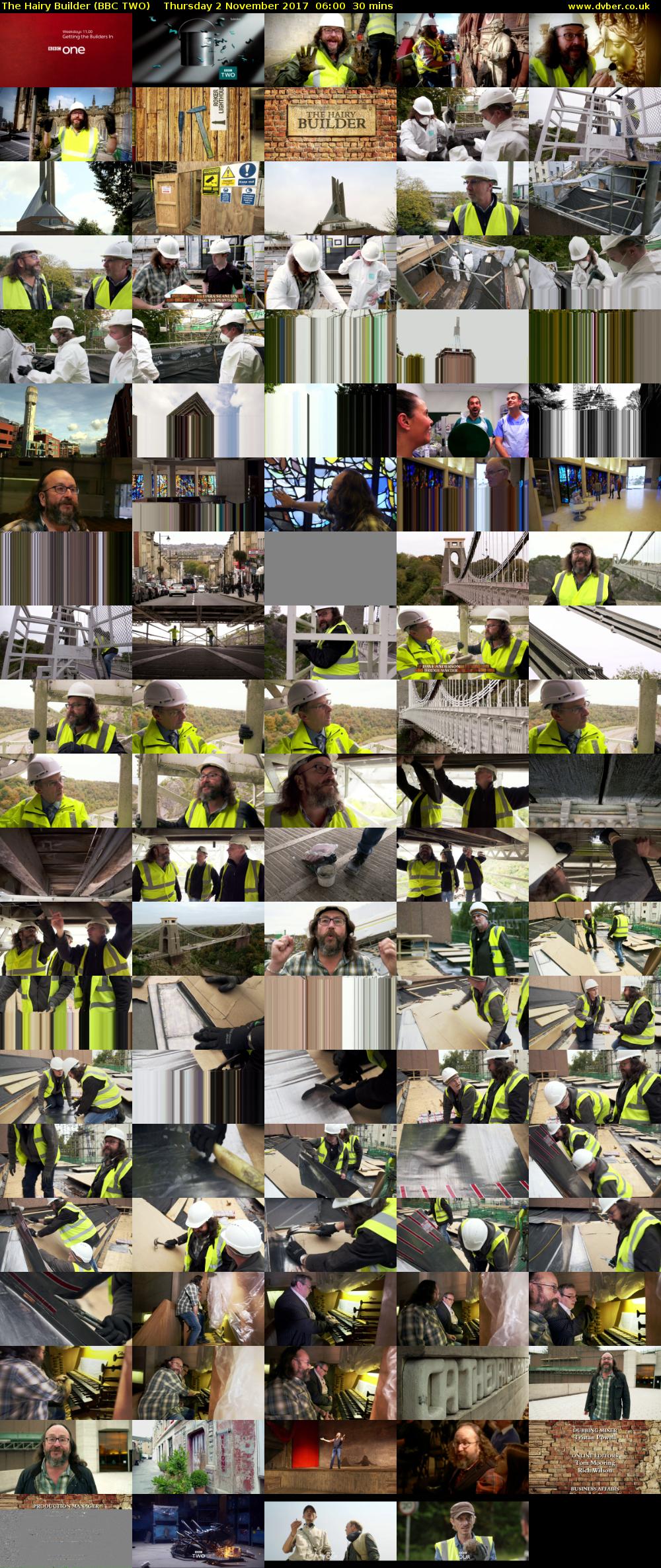 The Hairy Builder (BBC TWO) Thursday 2 November 2017 06:00 - 06:30