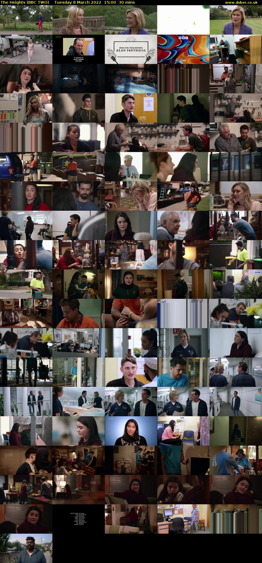 The Heights (BBC TWO) Tuesday 8 March 2022 15:00 - 15:30