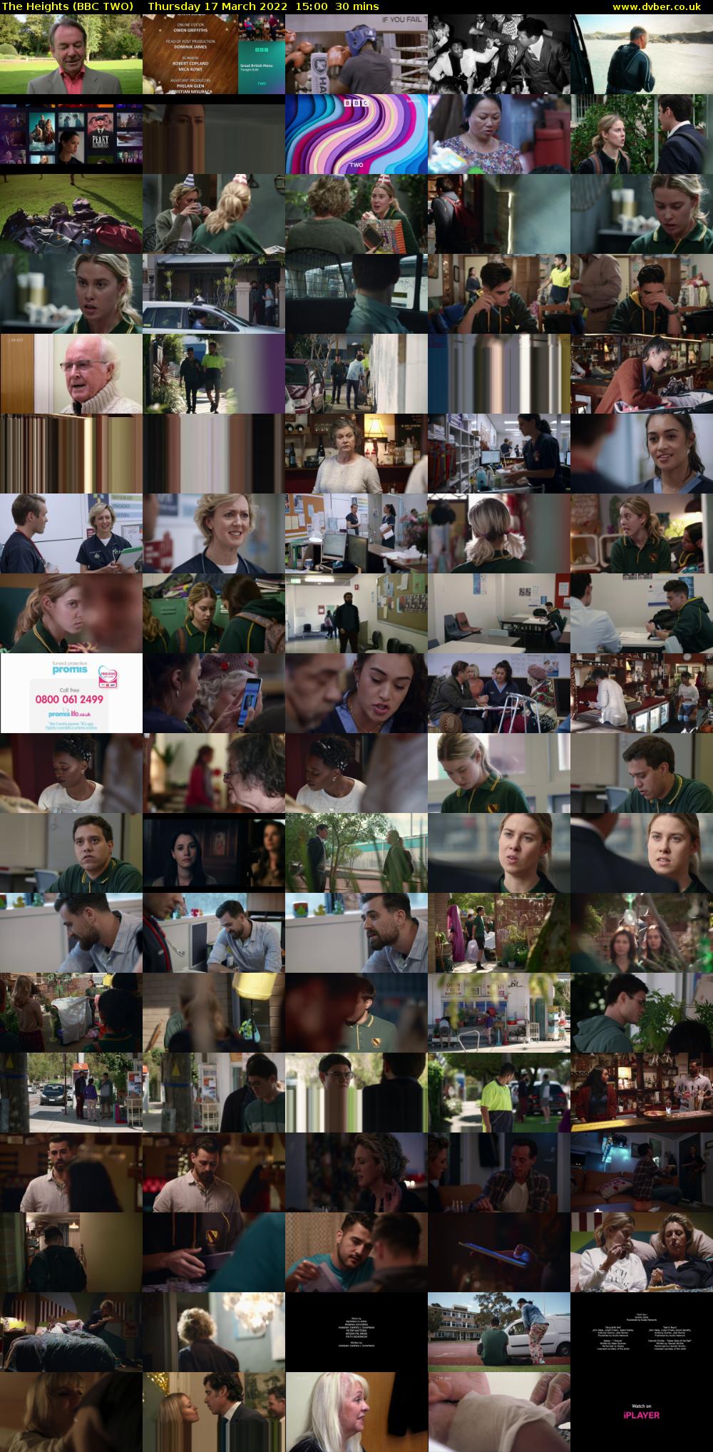 The Heights (BBC TWO) Thursday 17 March 2022 15:00 - 15:30
