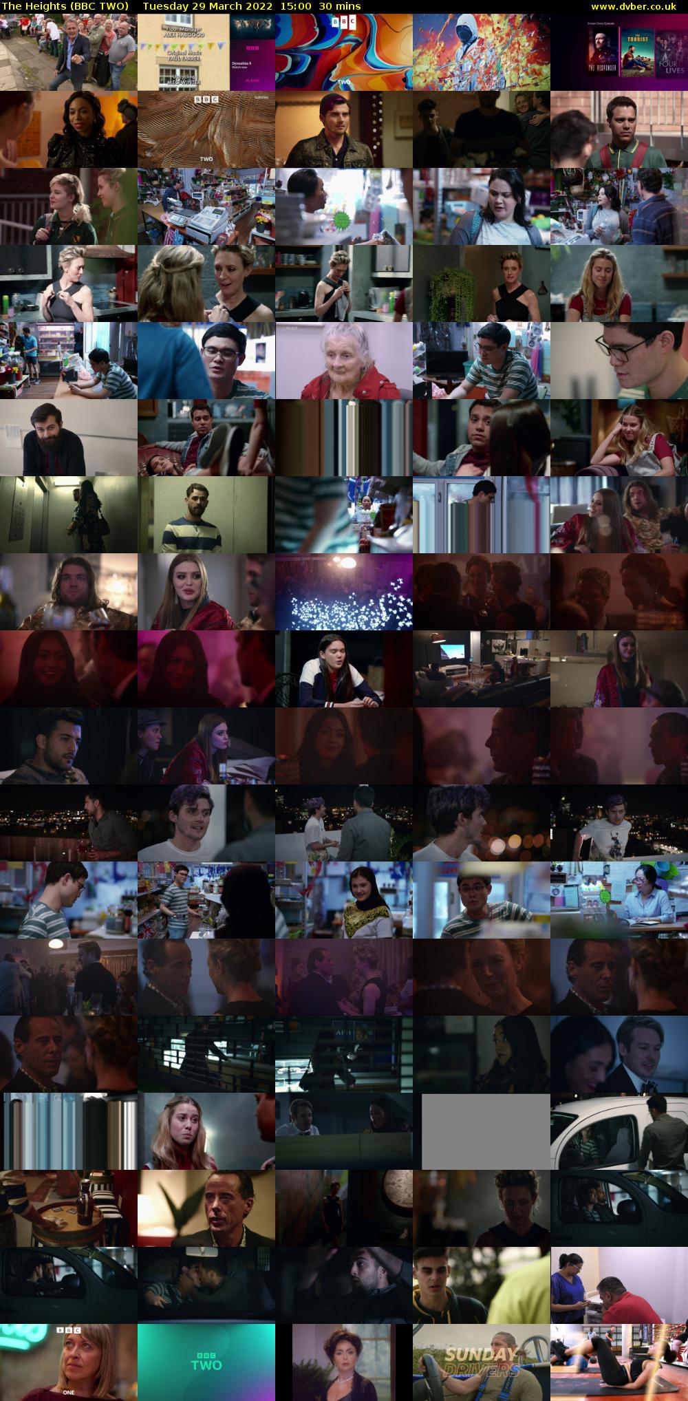 The Heights (BBC TWO) Tuesday 29 March 2022 15:00 - 15:30