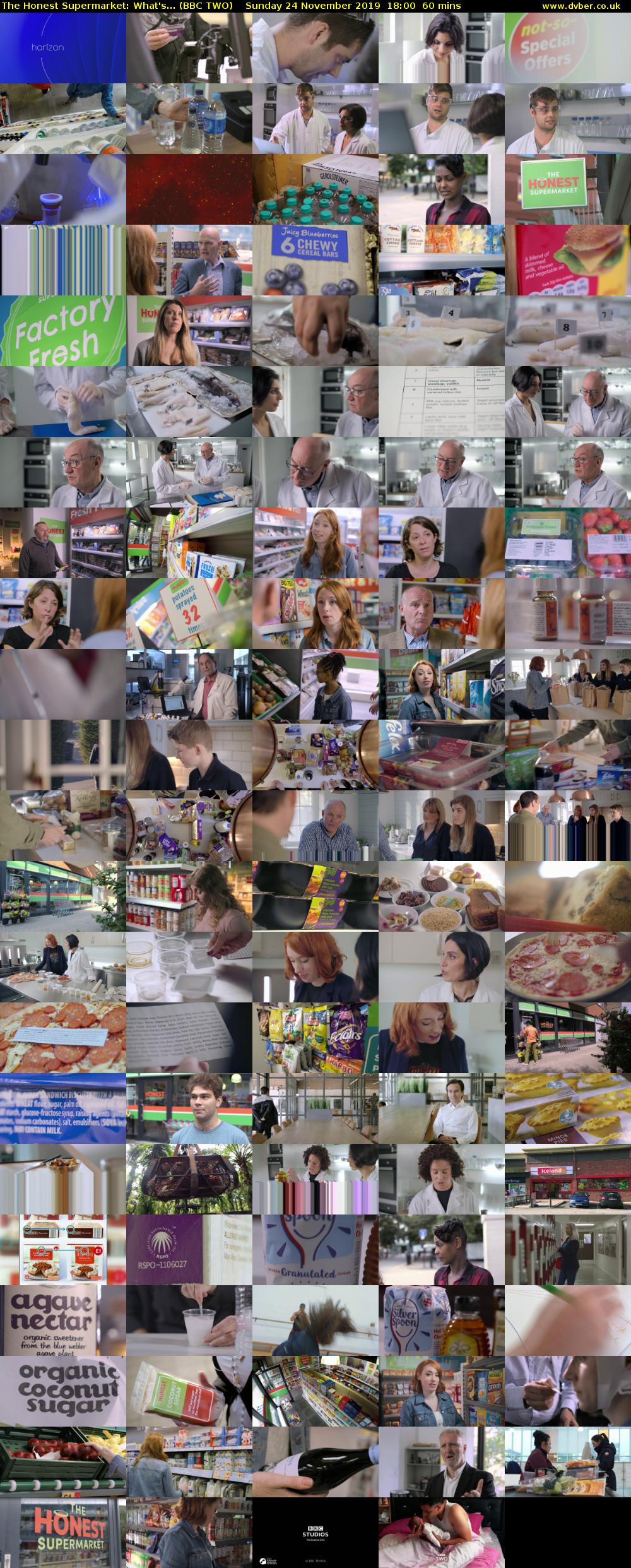 The Honest Supermarket: What's... (BBC TWO) Sunday 24 November 2019 18:00 - 19:00