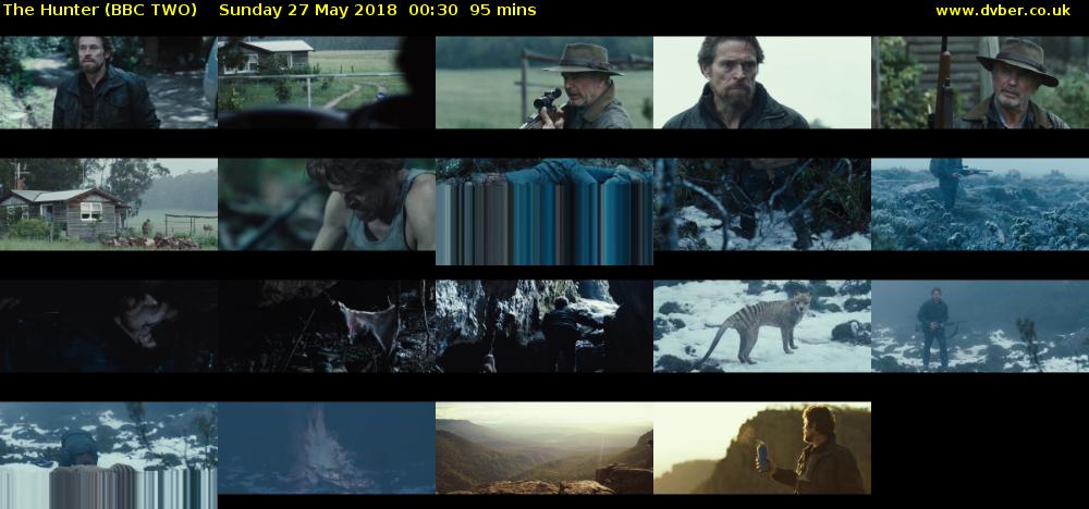 The Hunter (BBC TWO) Sunday 27 May 2018 00:30 - 02:05