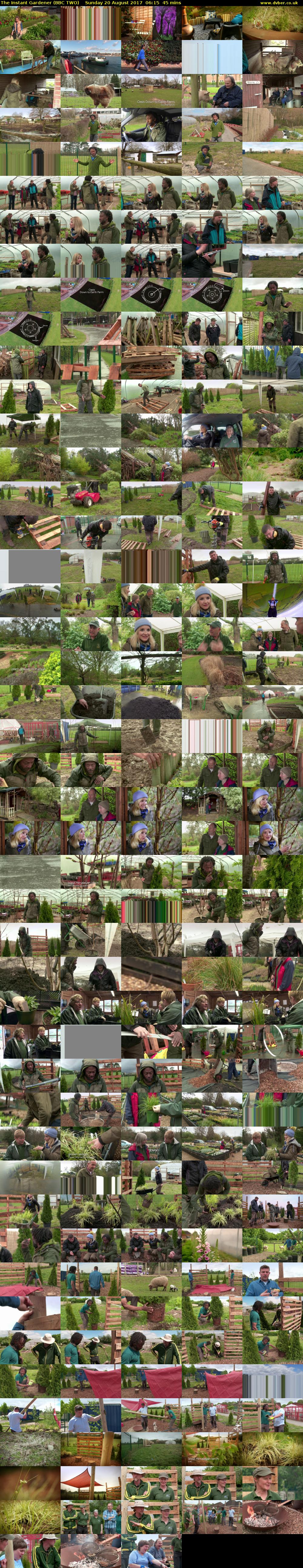The Instant Gardener (BBC TWO) Sunday 20 August 2017 06:15 - 07:00