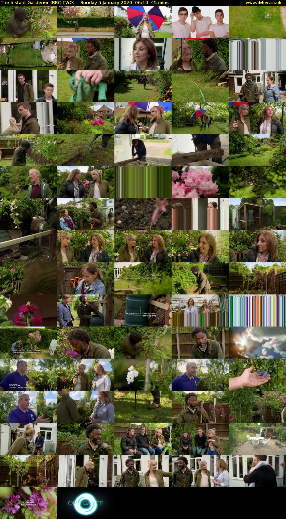 The Instant Gardener (BBC TWO) Sunday 5 January 2020 06:10 - 06:55
