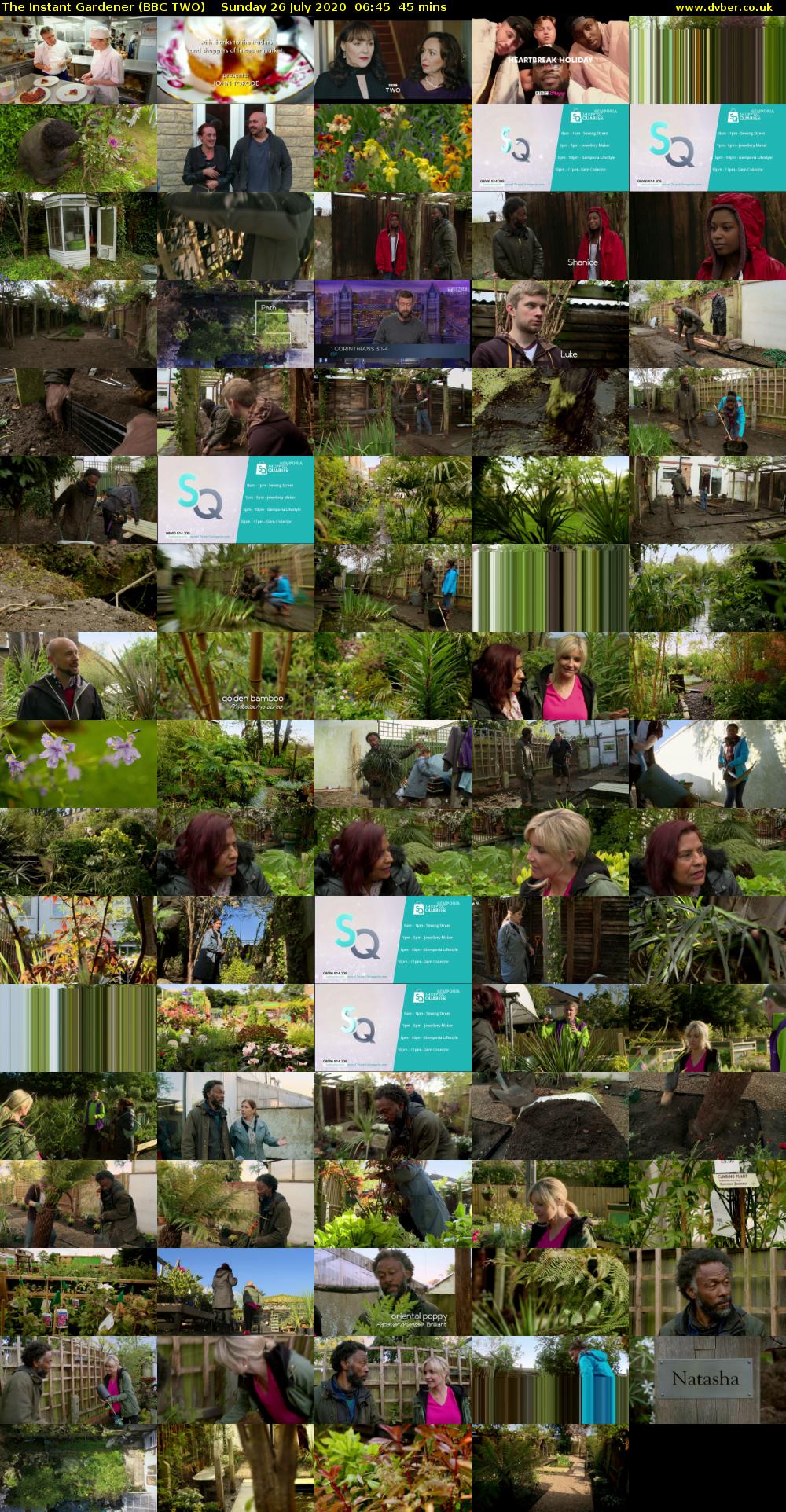 The Instant Gardener (BBC TWO) Sunday 26 July 2020 06:45 - 07:30
