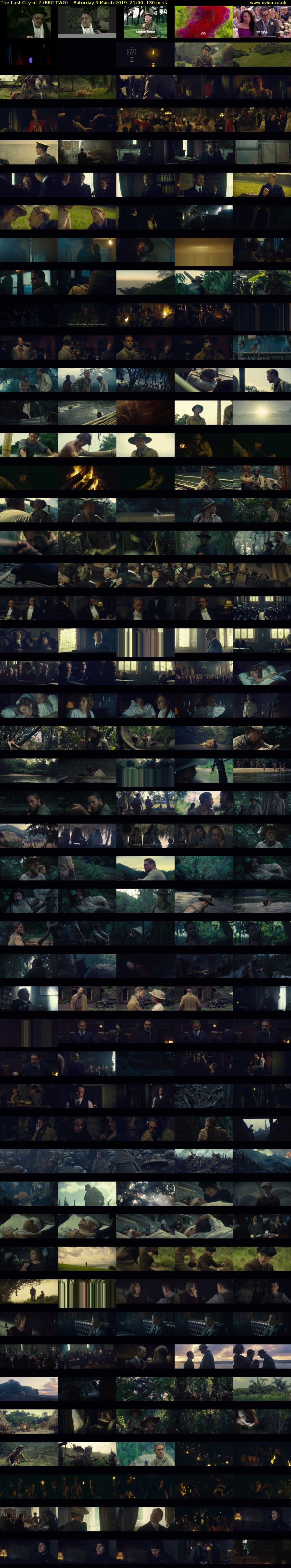 The Lost City of Z (BBC TWO) Saturday 9 March 2019 21:00 - 23:10