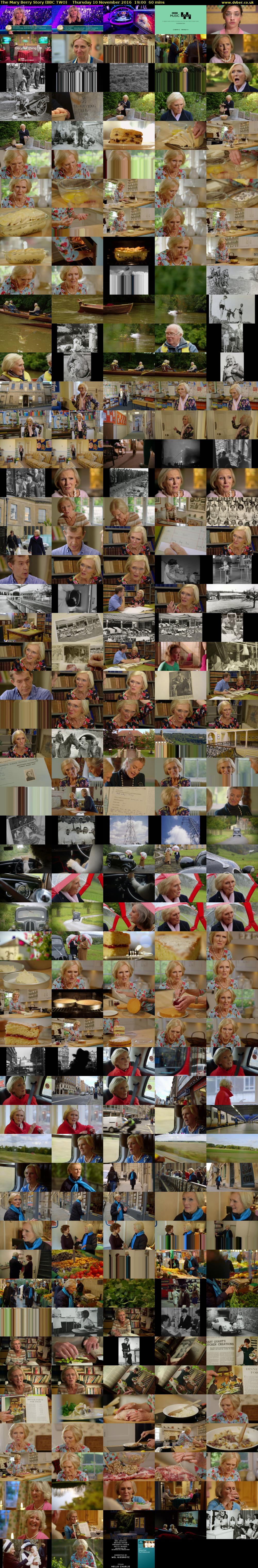 The Mary Berry Story (BBC TWO) Thursday 10 November 2016 19:00 - 20:00