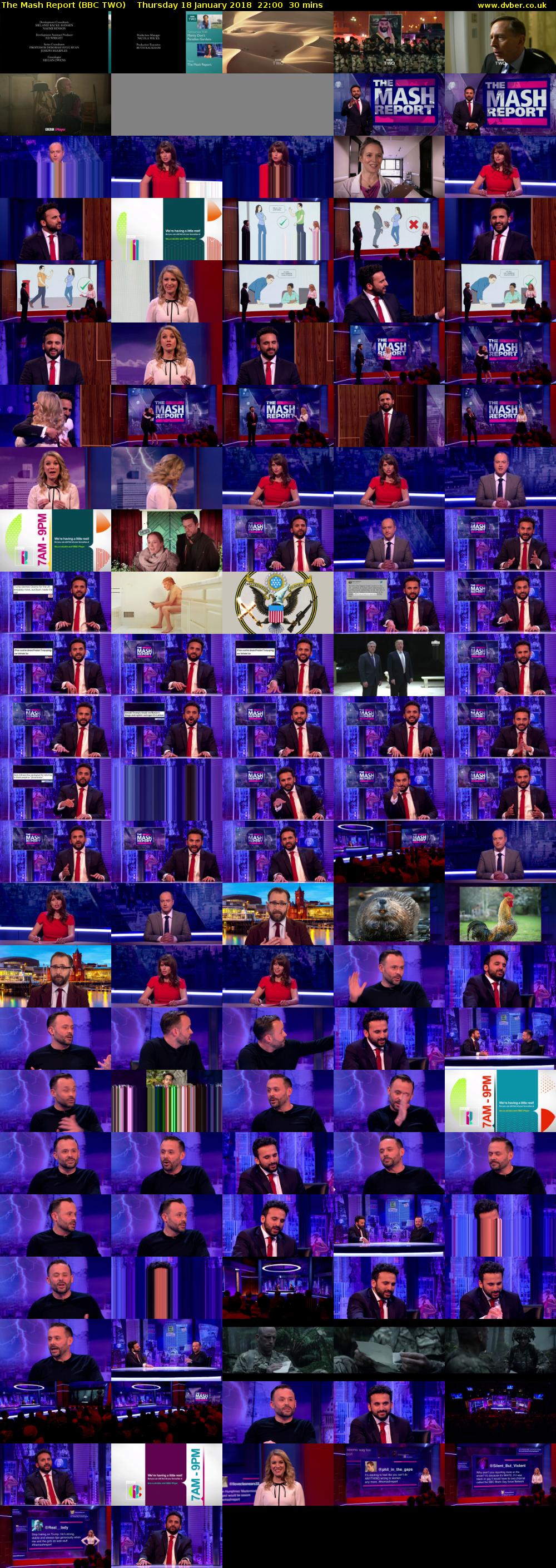 The Mash Report (BBC TWO) Thursday 18 January 2018 22:00 - 22:30