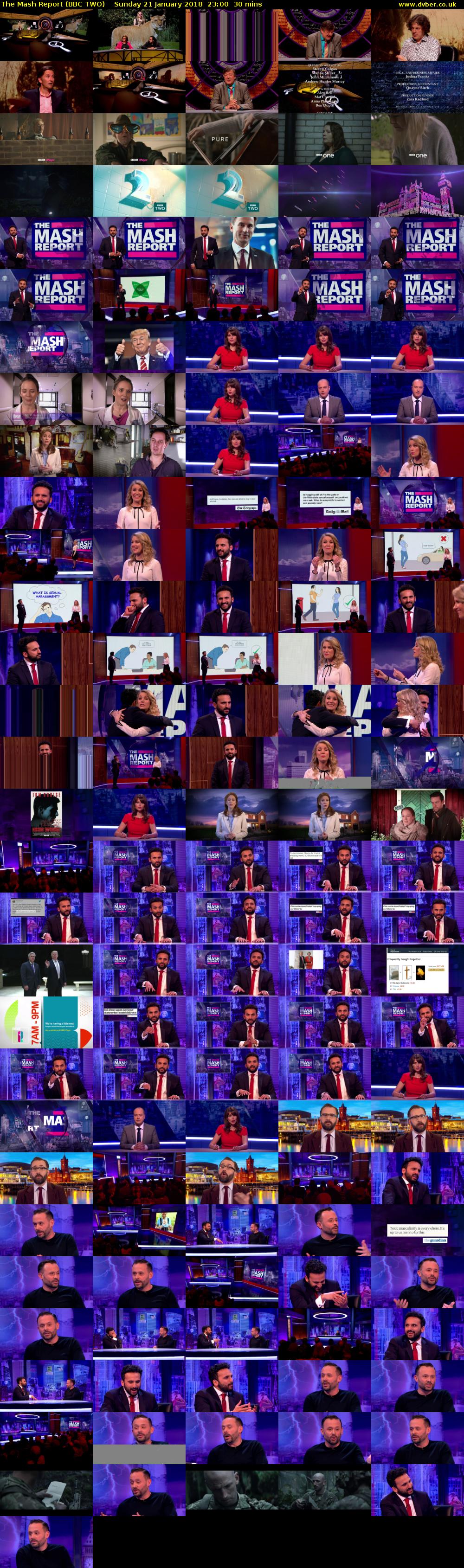 The Mash Report (BBC TWO) Sunday 21 January 2018 23:00 - 23:30