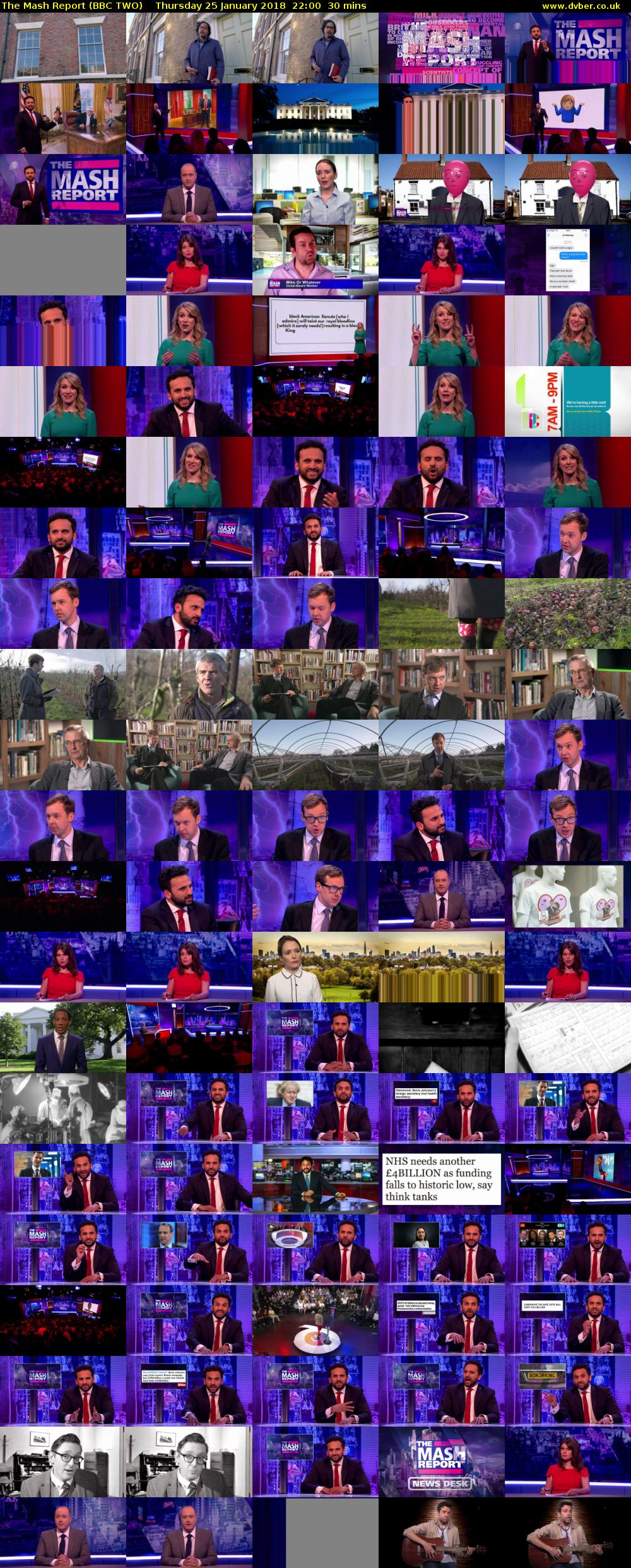 The Mash Report (BBC TWO) Thursday 25 January 2018 22:00 - 22:30