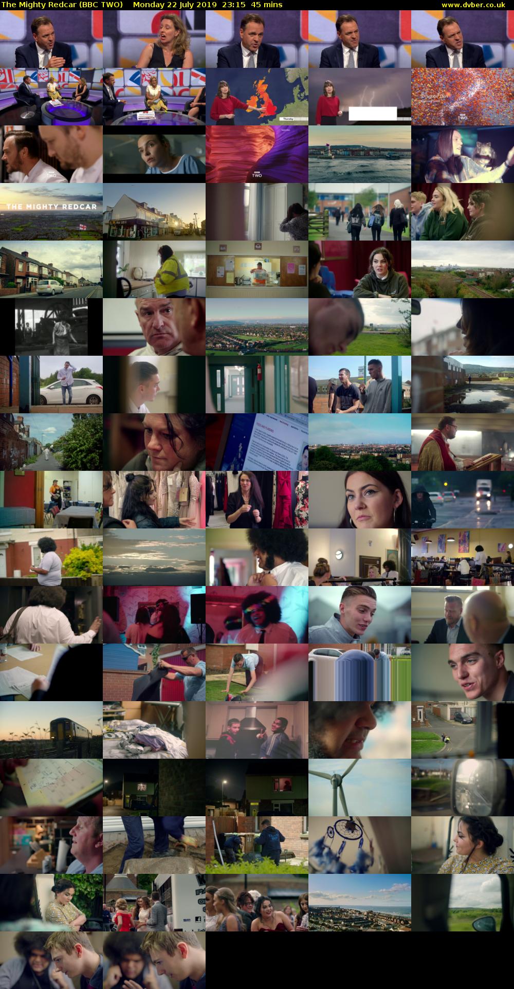 The Mighty Redcar (BBC TWO) Monday 22 July 2019 23:15 - 00:00
