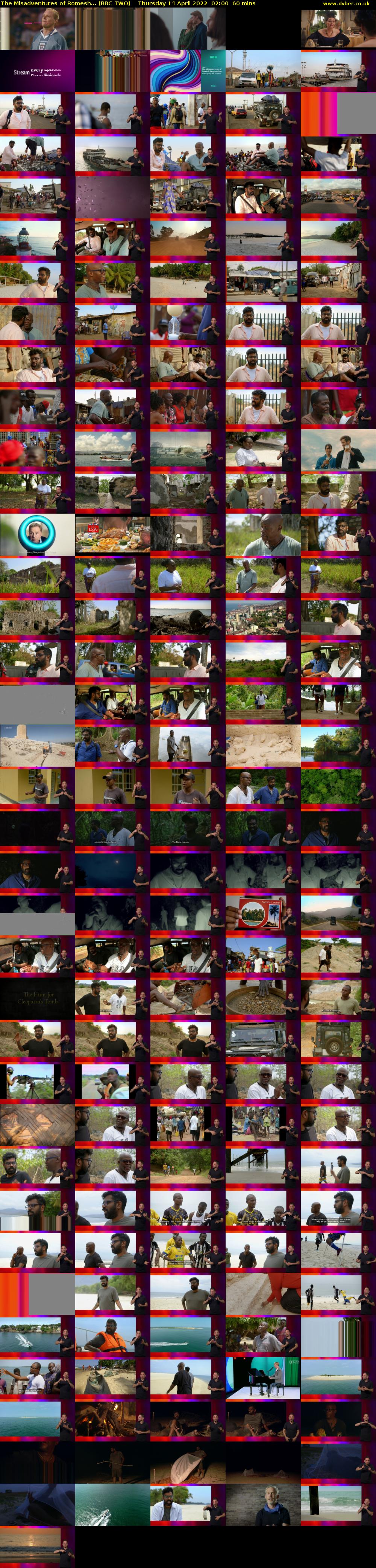 The Misadventures of Romesh... (BBC TWO) Thursday 14 April 2022 02:00 - 03:00