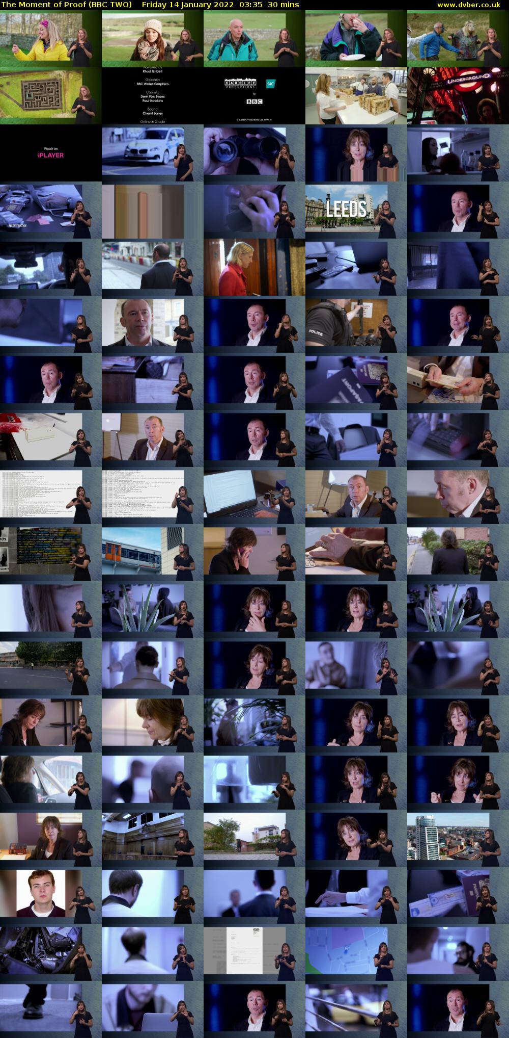 The Moment of Proof (BBC TWO) Friday 14 January 2022 03:35 - 04:05