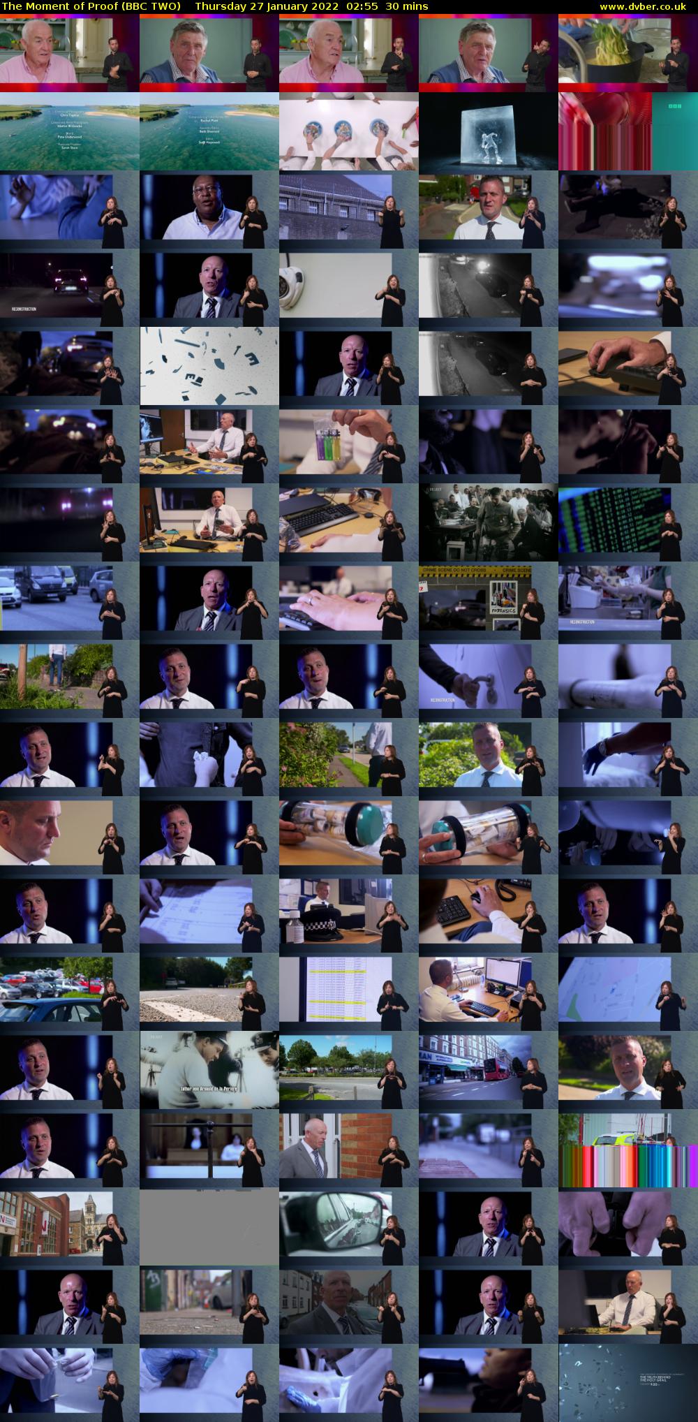 The Moment of Proof (BBC TWO) Thursday 27 January 2022 02:55 - 03:25