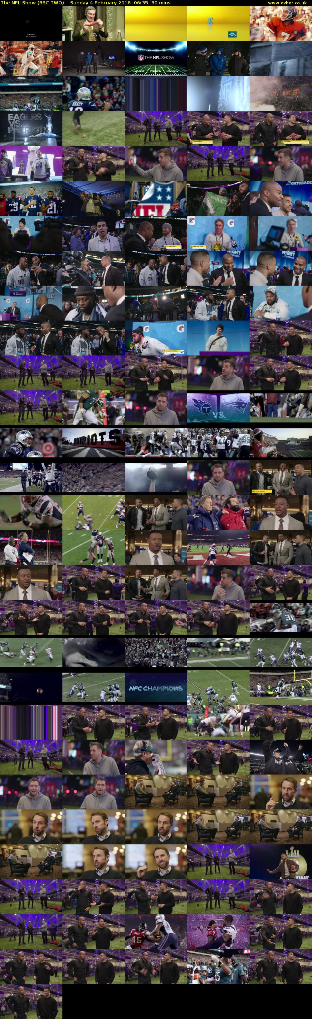 The NFL Show (BBC TWO) Sunday 4 February 2018 06:35 - 07:05