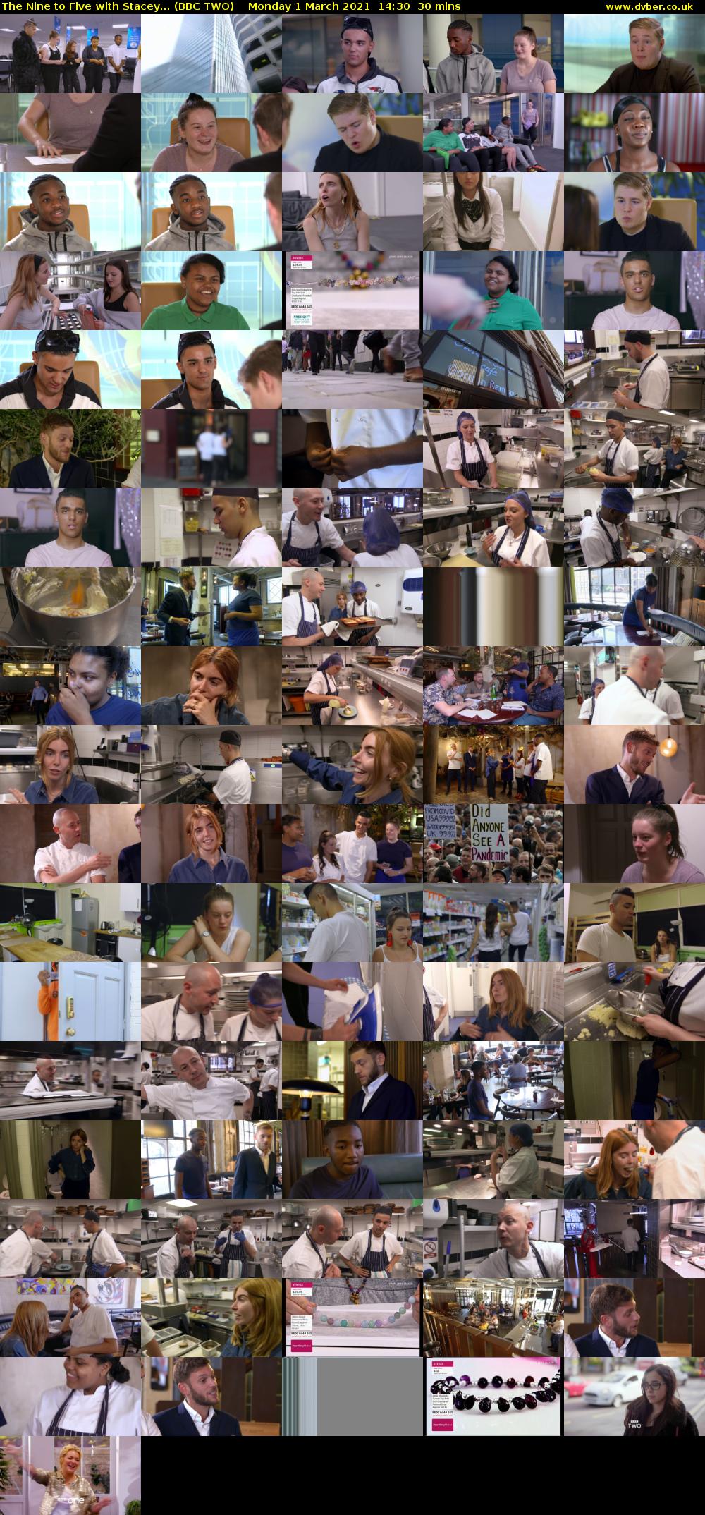 The Nine to Five with Stacey... (BBC TWO) Monday 1 March 2021 14:30 - 15:00