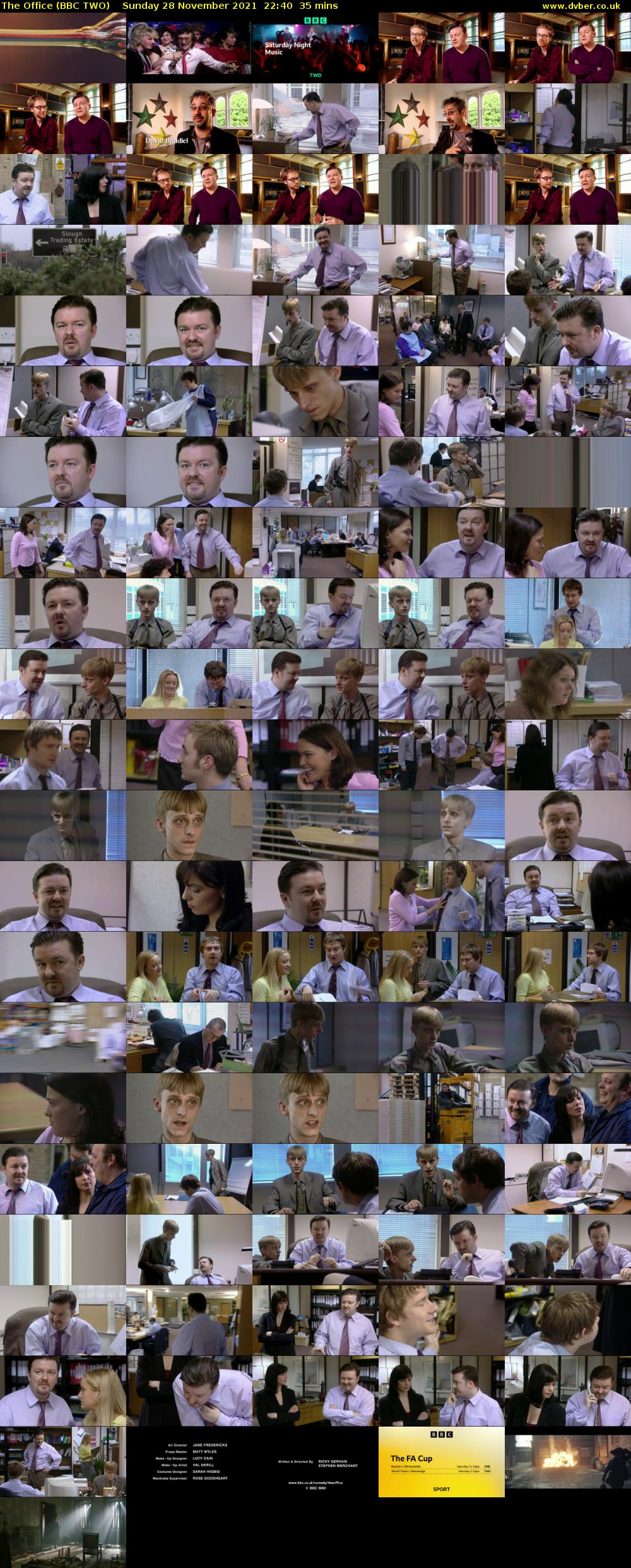 The Office (BBC TWO) Sunday 28 November 2021 22:40 - 23:15