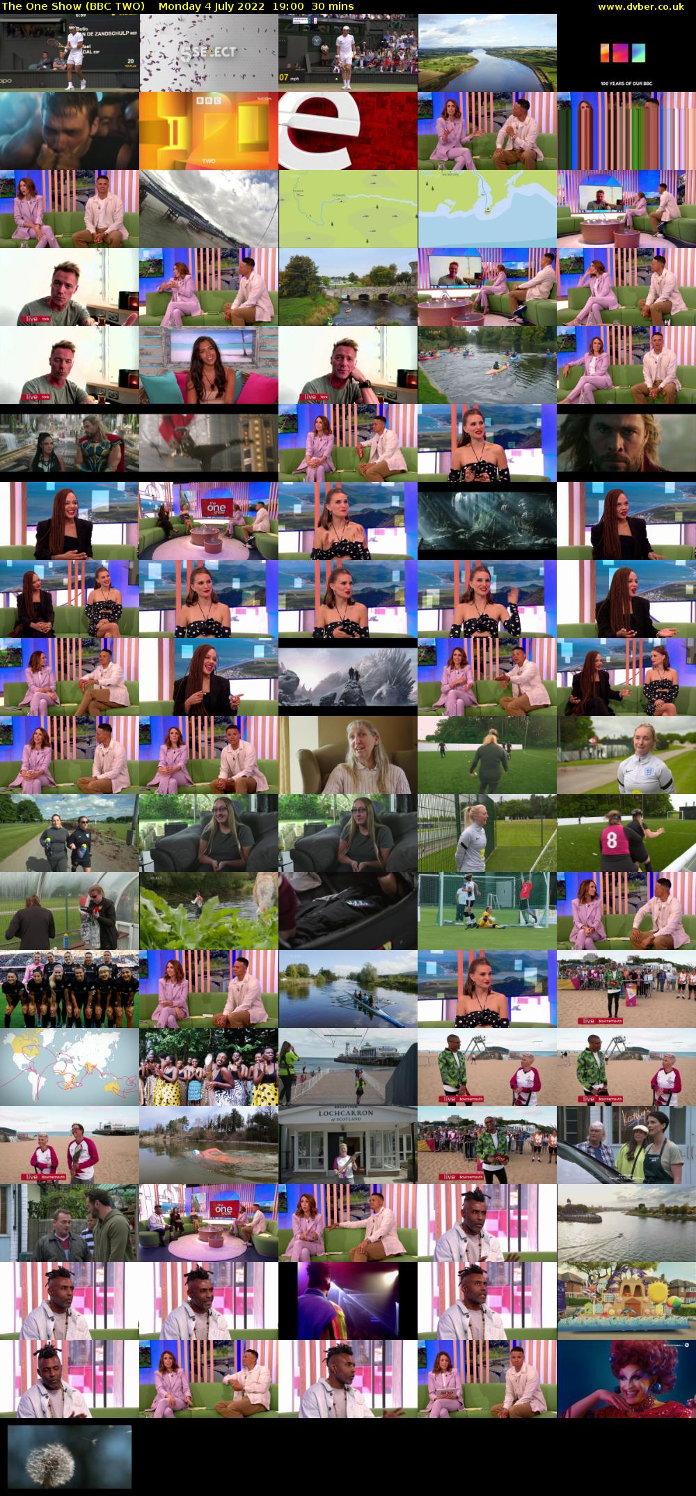 The One Show (BBC TWO) Monday 4 July 2022 19:00 - 19:30