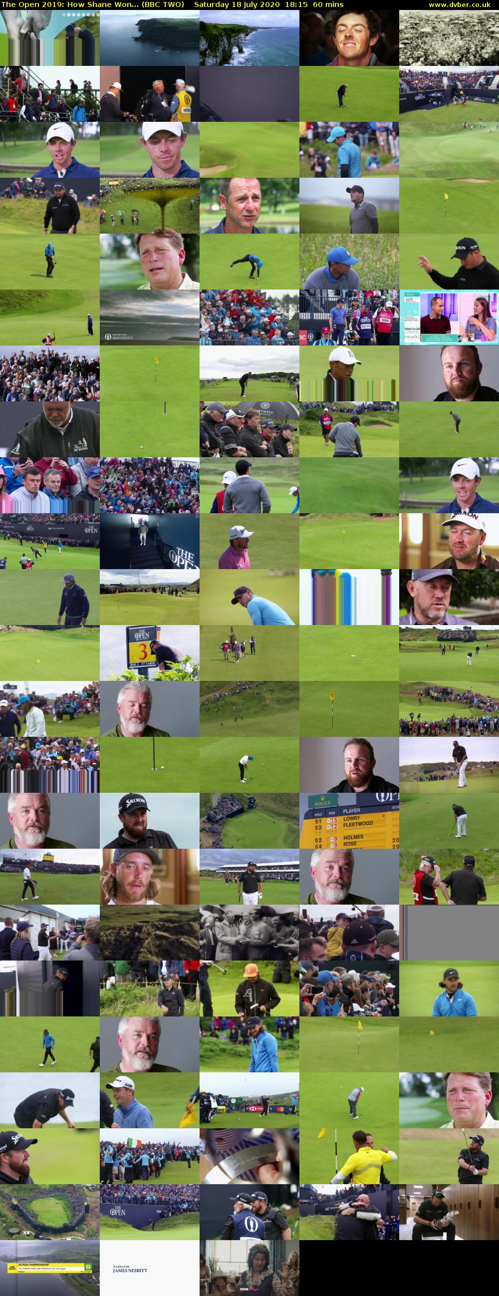 The Open 2019: How Shane Won... (BBC TWO) Saturday 18 July 2020 18:15 - 19:15