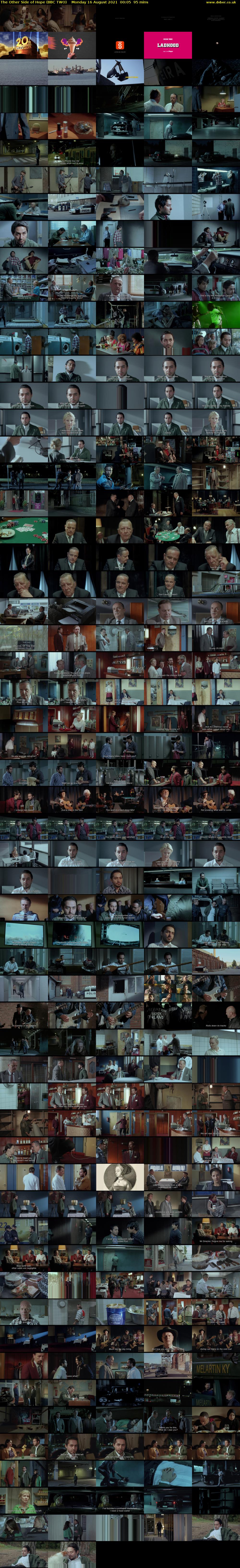 The Other Side of Hope (BBC TWO) Monday 16 August 2021 00:05 - 01:40