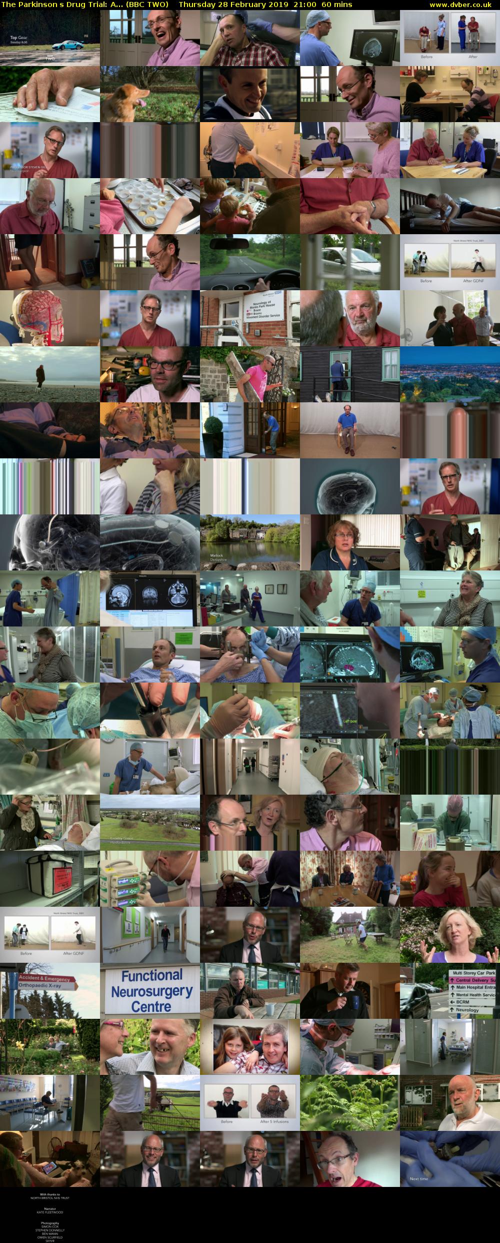 The Parkinsons Drug Trial: A... (BBC TWO) Thursday 28 February 2019 21:00 - 22:00